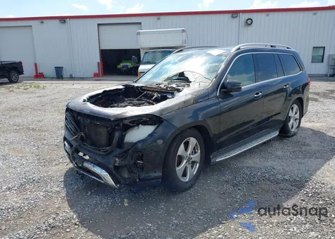 2017 Mercedes-Benz Gls 450 4Matic z USA, uszkodzony, nr VIN 4JGDF6EE0HA916072